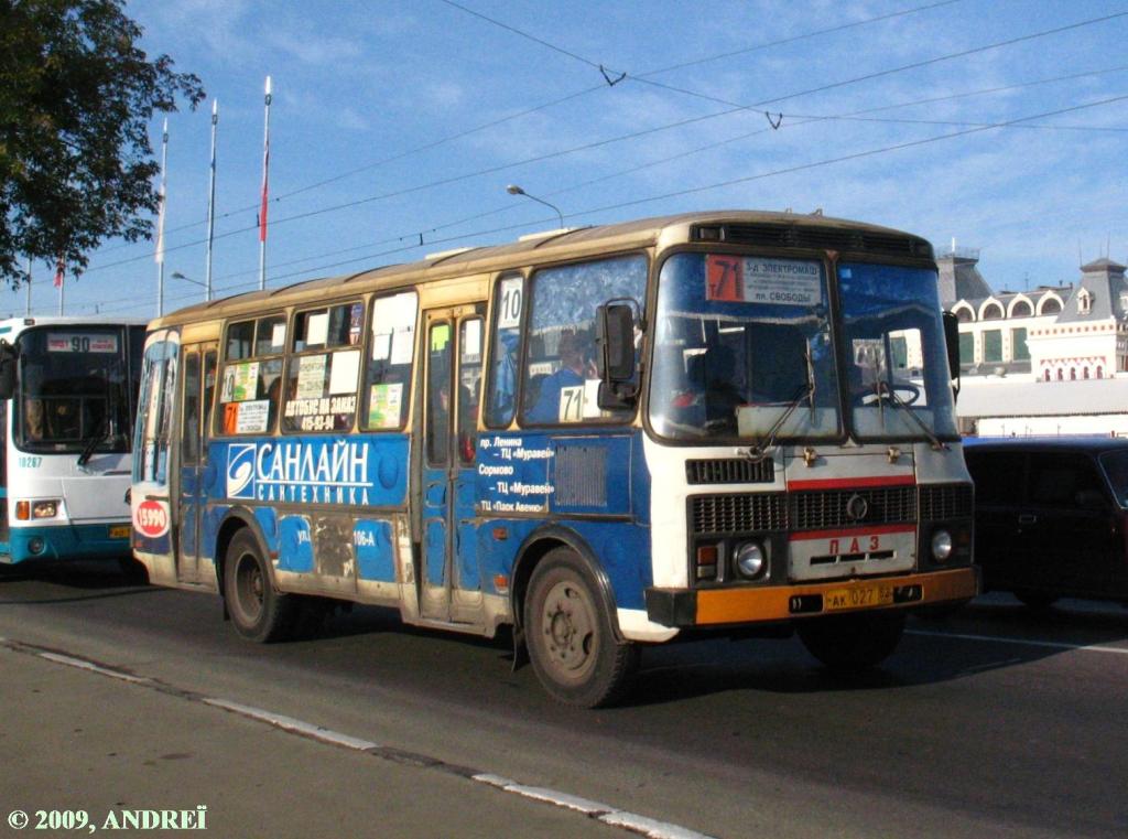 Нижегородская область, ПАЗ-4234 № АК 027 52