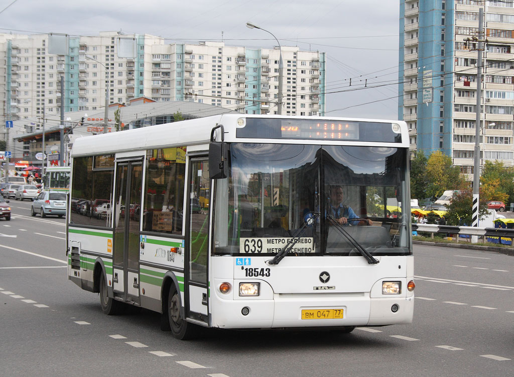 Москва, ПАЗ-3237-01 № 18543