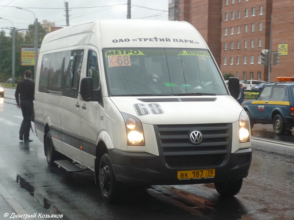 Санкт-Петербург, БТД-2219 (Volkswagen Crafter) № ВК 187 78