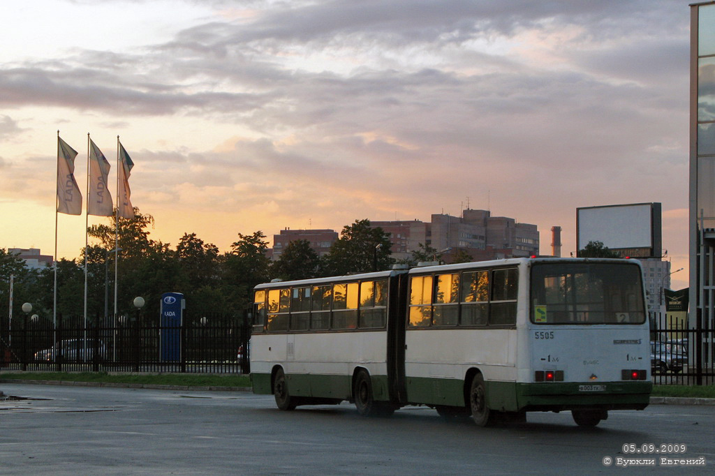 Санкт-Петербург, Ikarus 280.33O № 5505