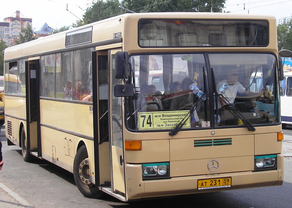 Пермский край, Mercedes-Benz O405 № АТ 231 59