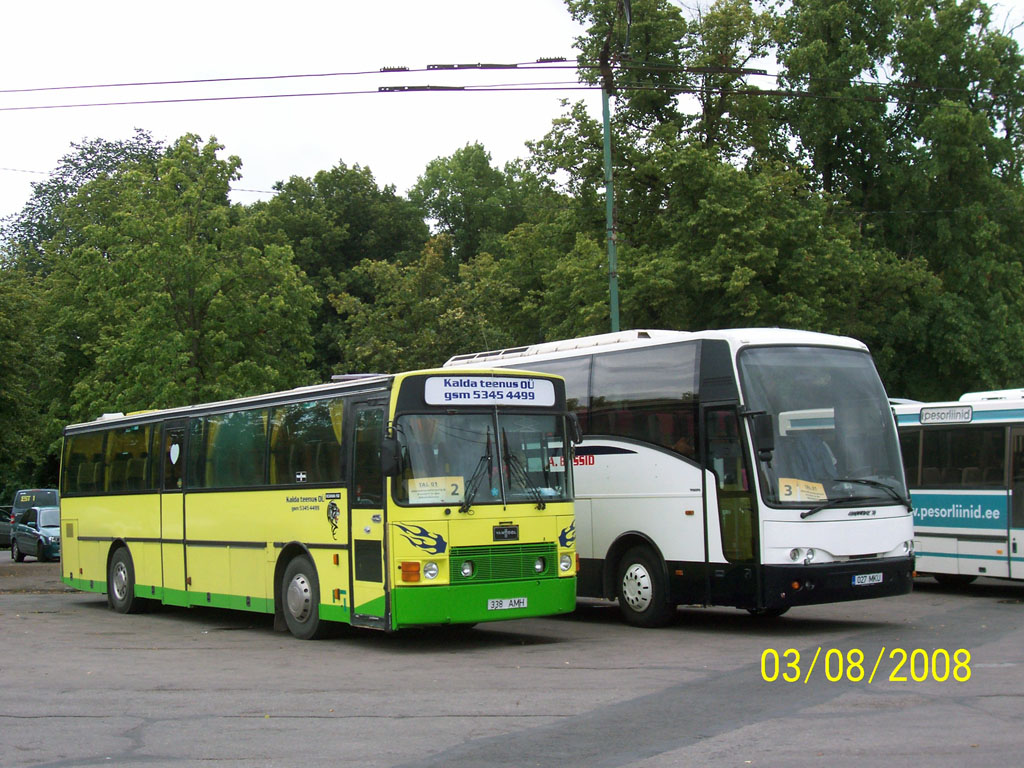 Эстония, Van Hool T8 Alizée 260 № 208