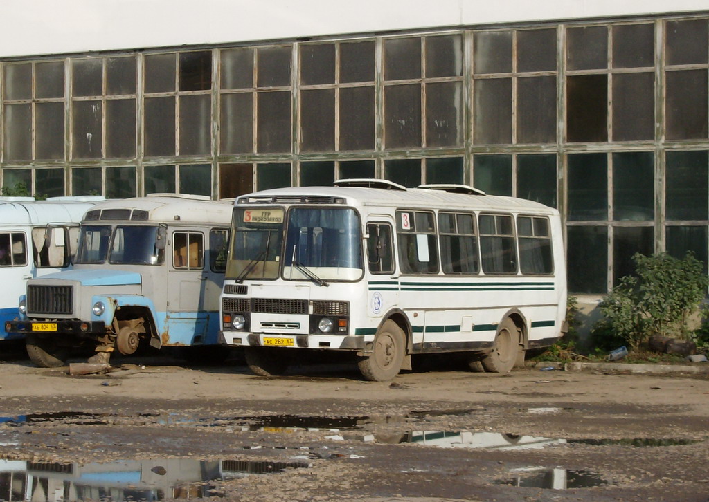 Самарская область, САРЗ-3280 (00) № АЕ 804 63; Самарская область, ПАЗ-3205 (00) № АС 282 63