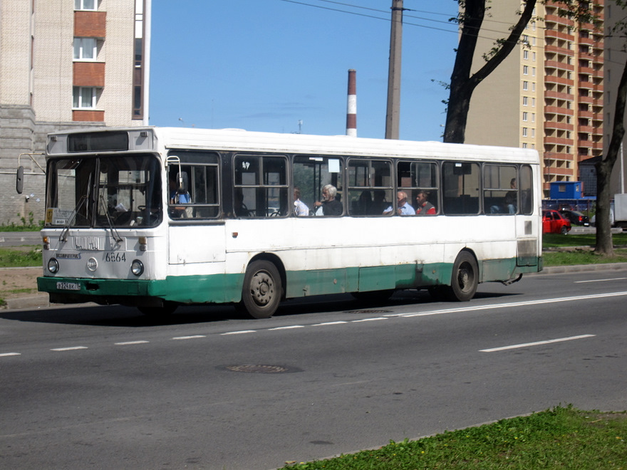 Санкт-Петербург, ЛиАЗ-5256.25 № 6864