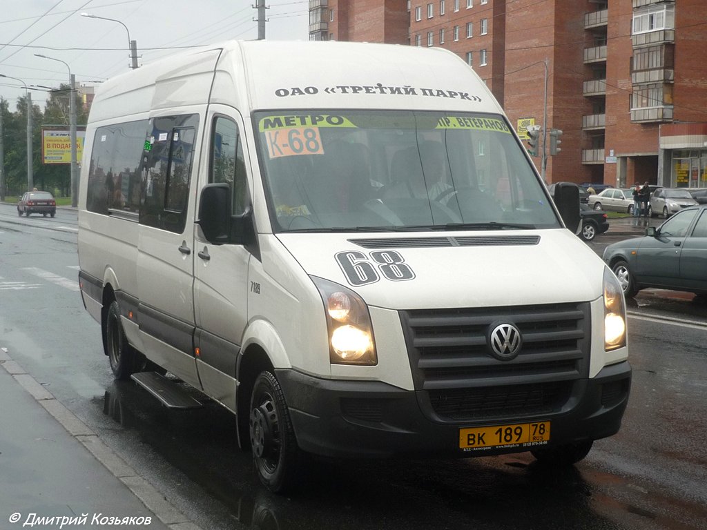 Санкт-Петербург, БТД-2219 (Volkswagen Crafter) № ВК 189 78