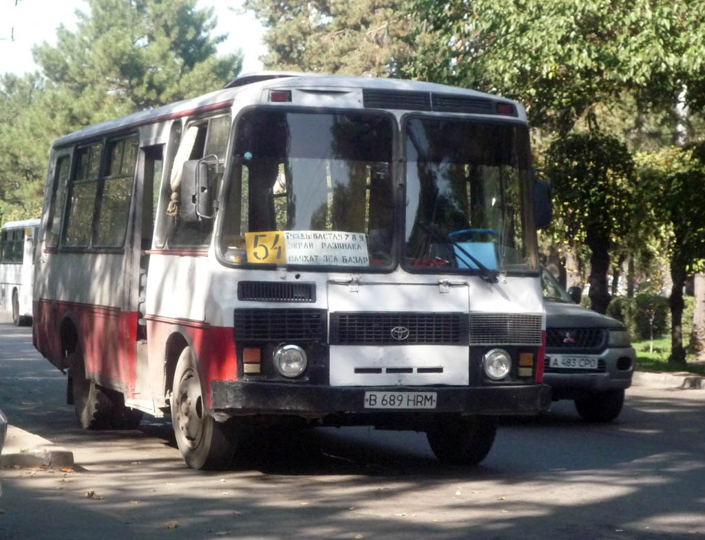 Алматы, ПАЗ-3205 (00) № B 689 HRM