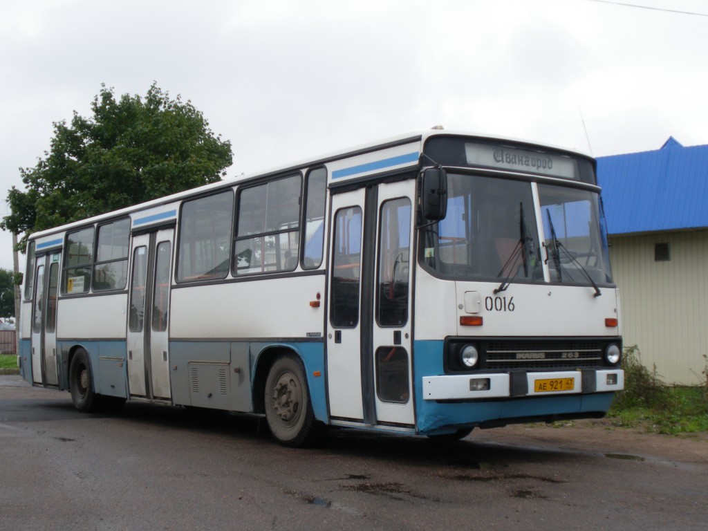 Ленинградская область, Ikarus 263.10 № 0016