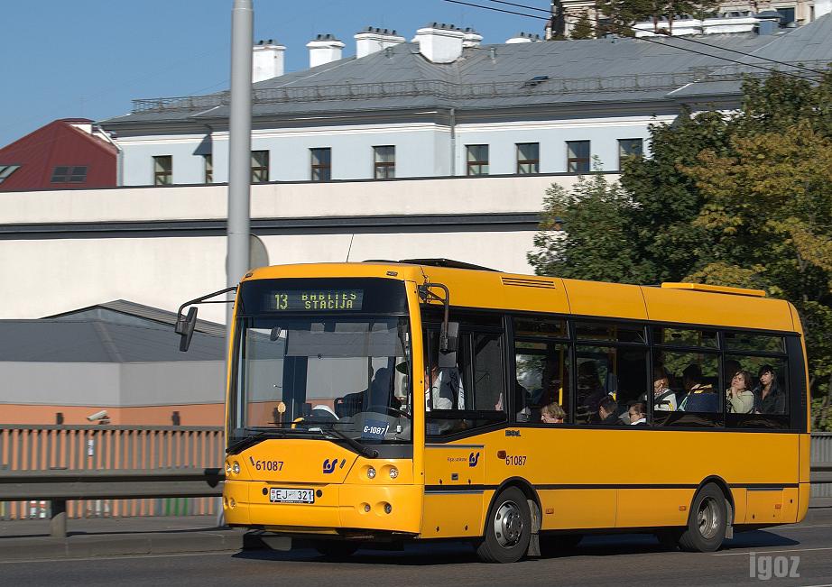 Латвия, Ikarus EAG E91.51 № 61087