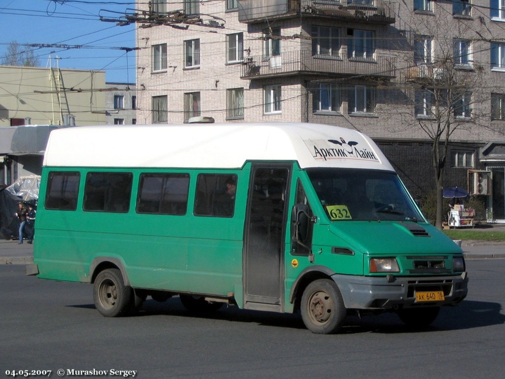 Sankt Petersburg, IVECO TurboDaily A45-12 Nr АК 640 78