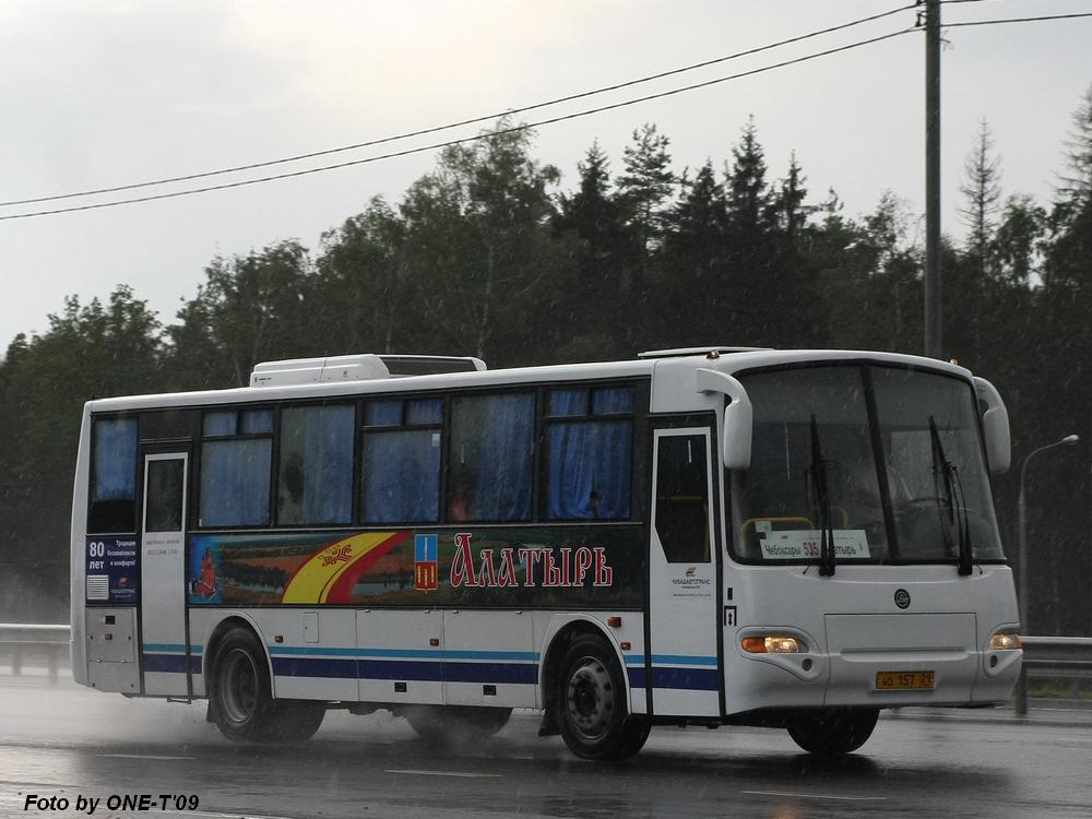 Чувашия, КАвЗ-4238-02 № АО 157 21