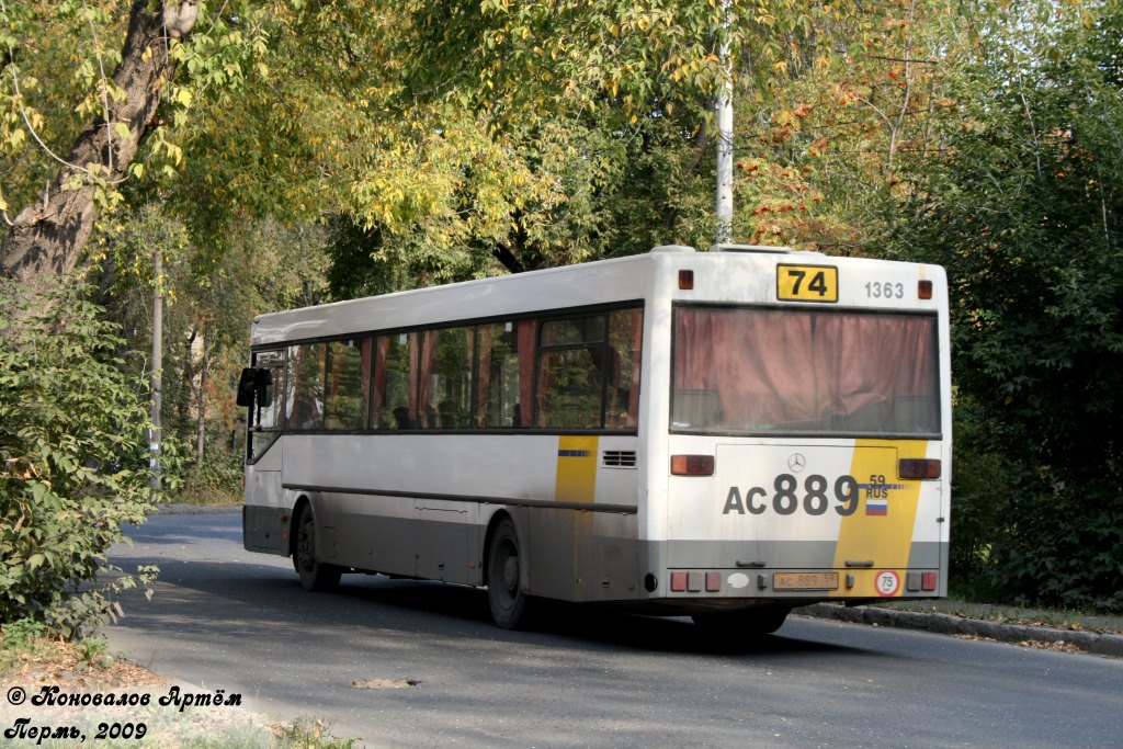 Пермский край, Mercedes-Benz O405 № АС 889 59