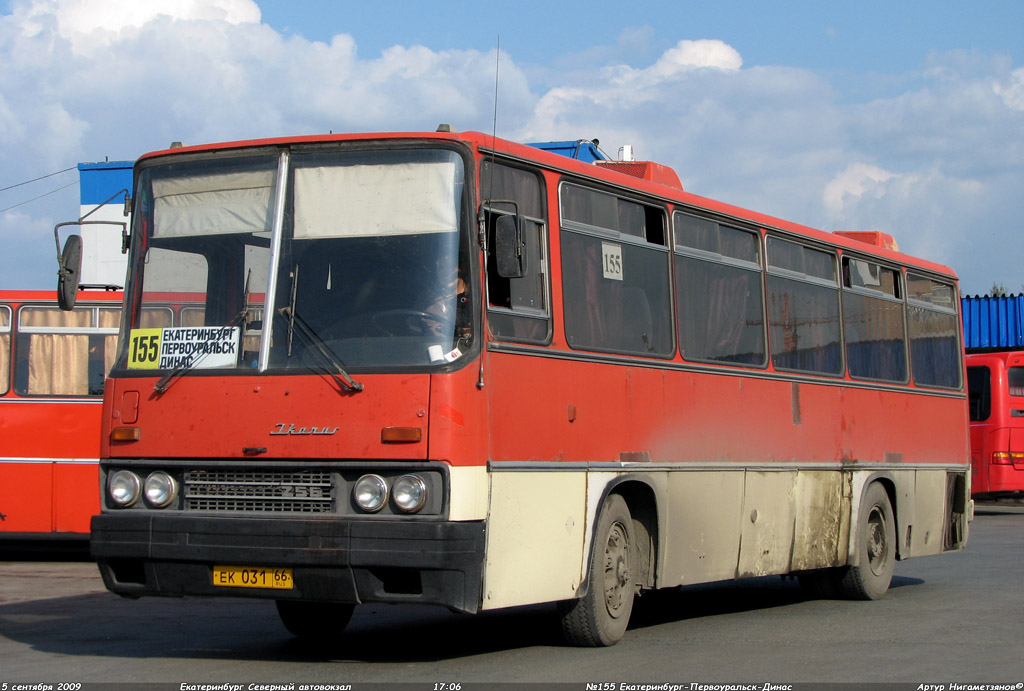 Свердловская область, Ikarus 256.75 № ЕК 031 66