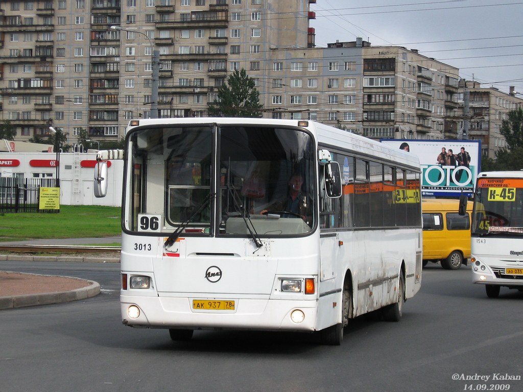 Санкт-Петербург, ЛиАЗ-5256.25 № 3013