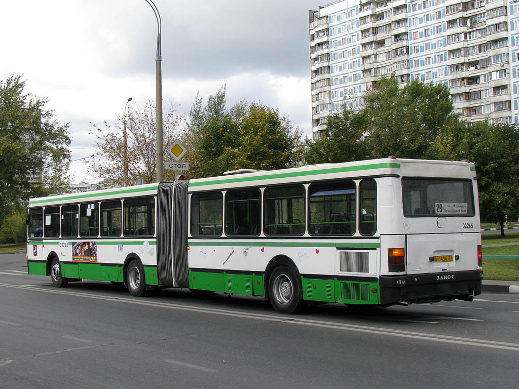 Москва, Ikarus 435.17 № 02265