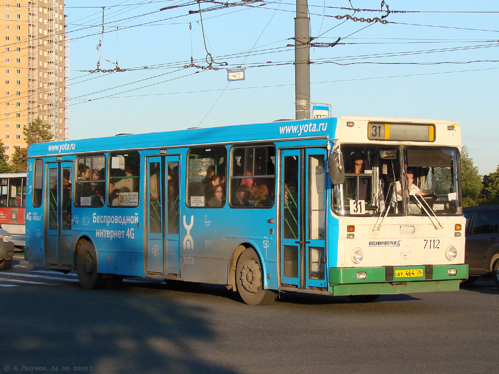 Санкт-Петербург, ЛиАЗ-5256.25 № 7112