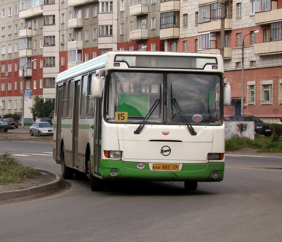 Архангельская область, ЛиАЗ-5256.40 № АВ 885 29