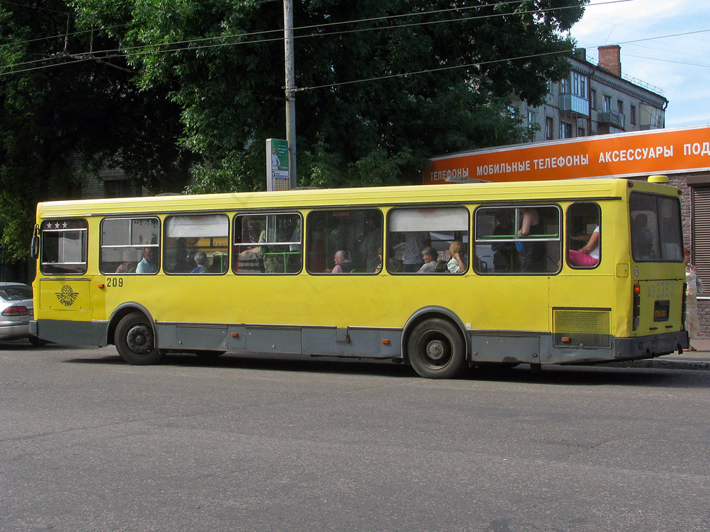 Όμπλαστ του Μπριάνσκ, LiAZ-5256.40 # 209