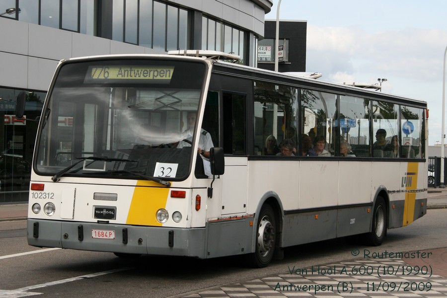 Бельгия, Van Hool A600 № 102312