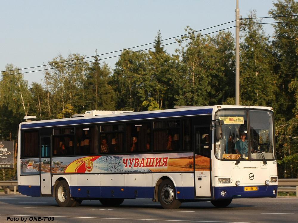 Чувашия, ЛиАЗ-5256.23-01 (ГолАЗ) № 3353