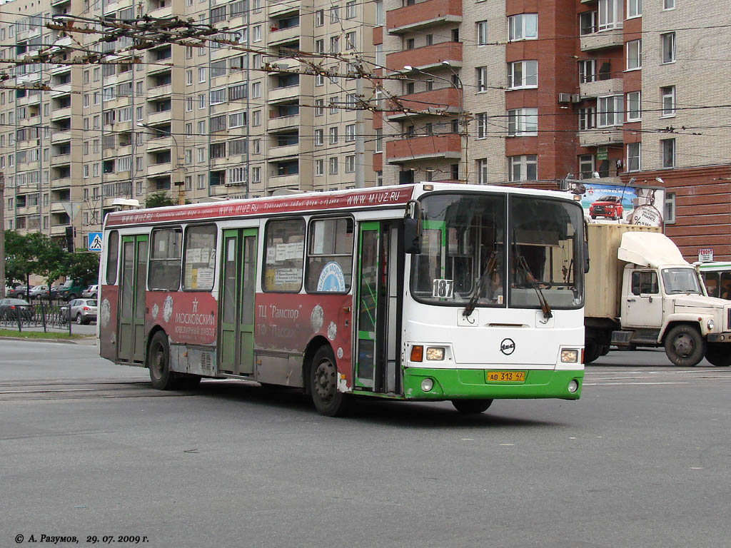 Санкт-Петербург, ЛиАЗ-5256.26 № АВ 313 47