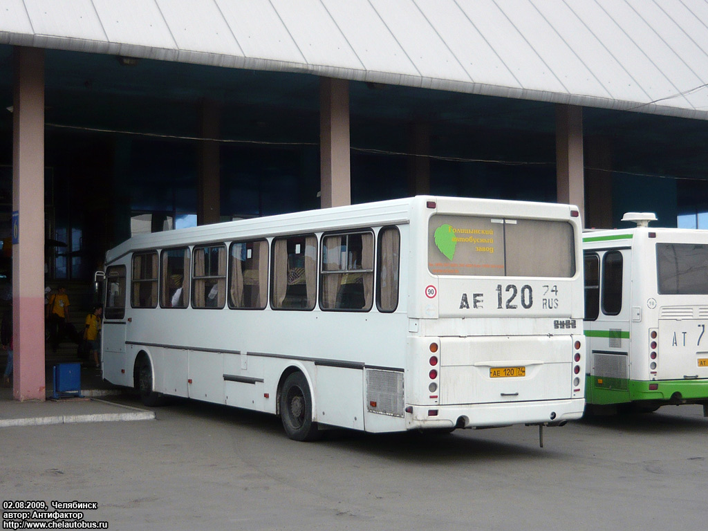 Челябинская область, ЛиАЗ-52563R (ГолАЗ) № АЕ 120 74