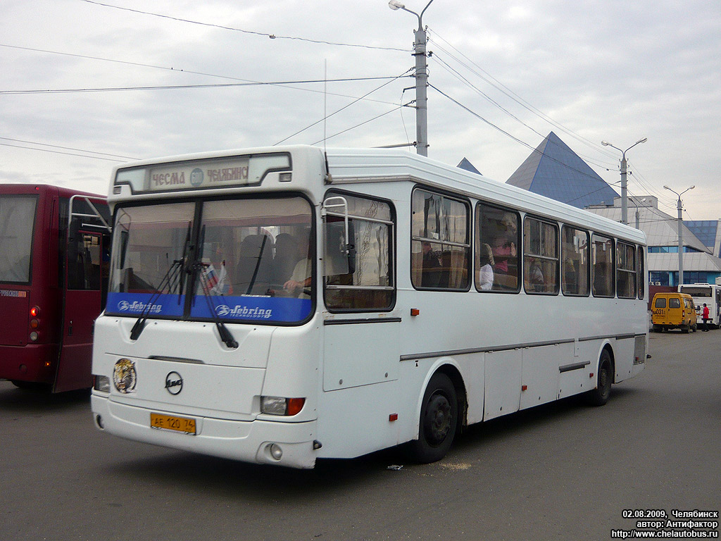 Челябинская область, ЛиАЗ-52563R (ГолАЗ) № АЕ 120 74