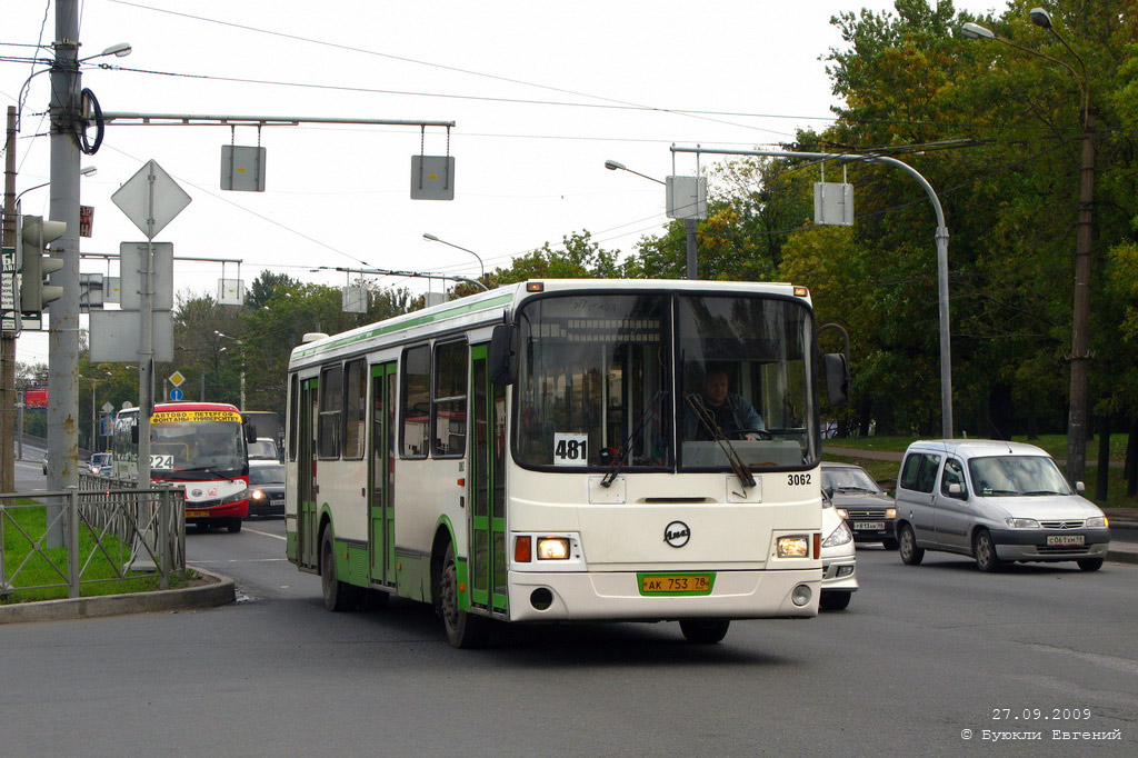 Санкт-Петербург, ЛиАЗ-5256.25 № 3062