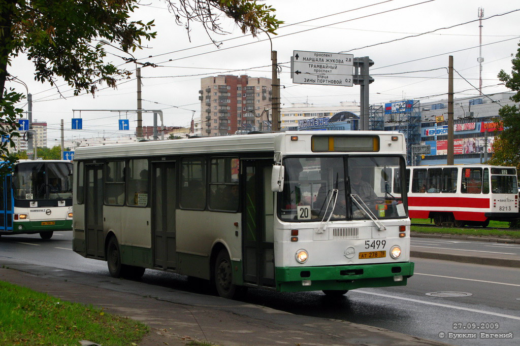 Санкт-Петербург, ЛиАЗ-5256.25 № 5499