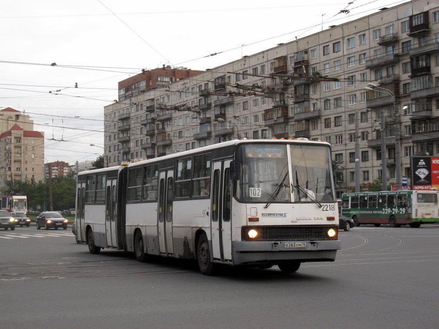 Санкт-Петербург, Ikarus 280.33O № 2218