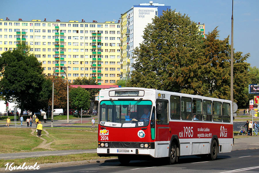 Польща, Jelcz M11 № 2074