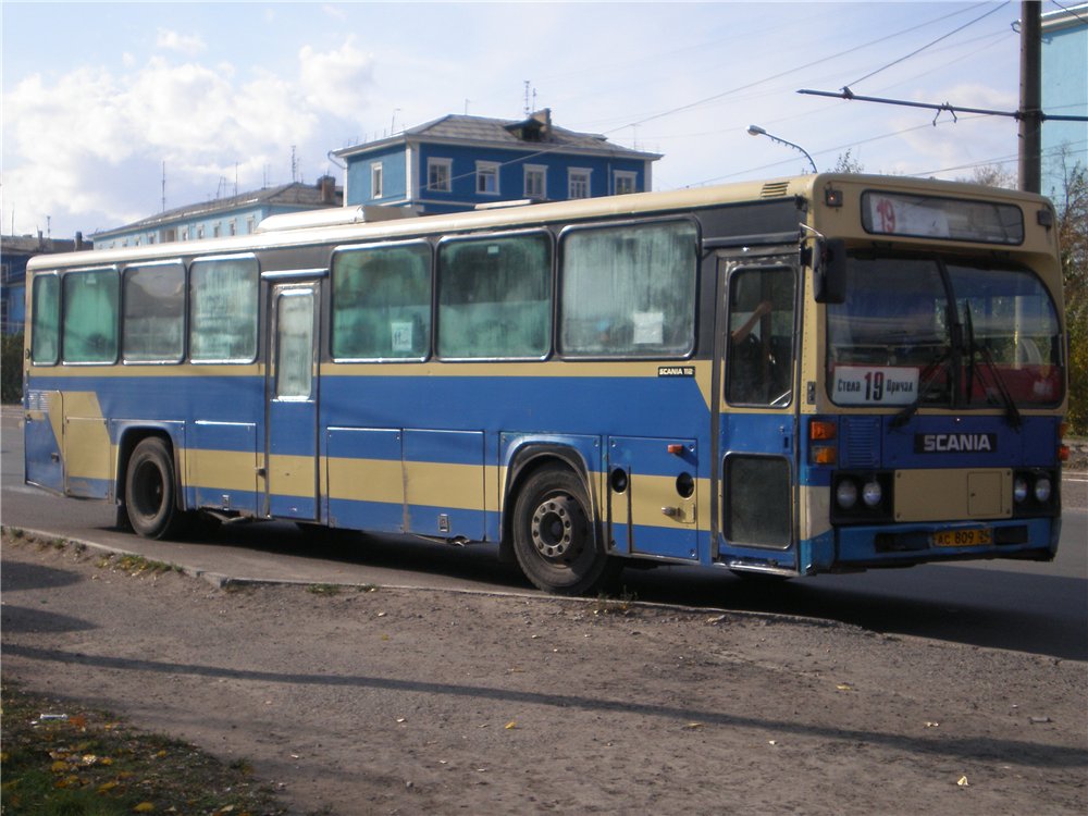 Krasnojarskas novads, Scania CR112 № АС 809 24