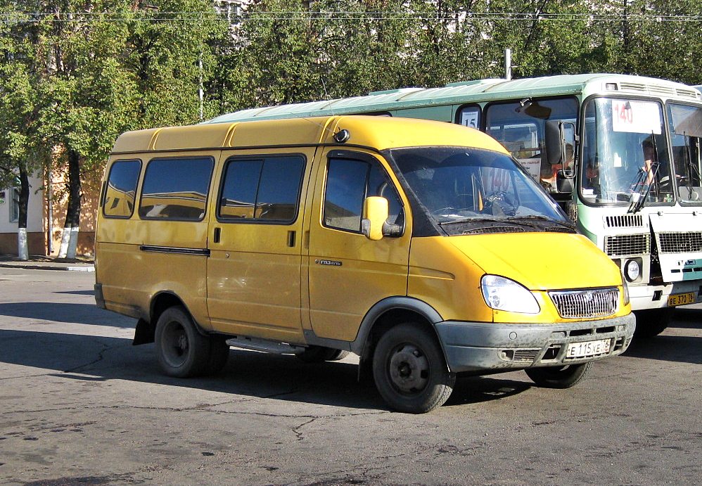 Ярославская область, ГАЗ-3221 (все) № Е 115 ХЕ 76