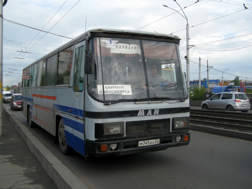 Алтайский край, MAN 597 SR280 № М 745 ВХ 22
