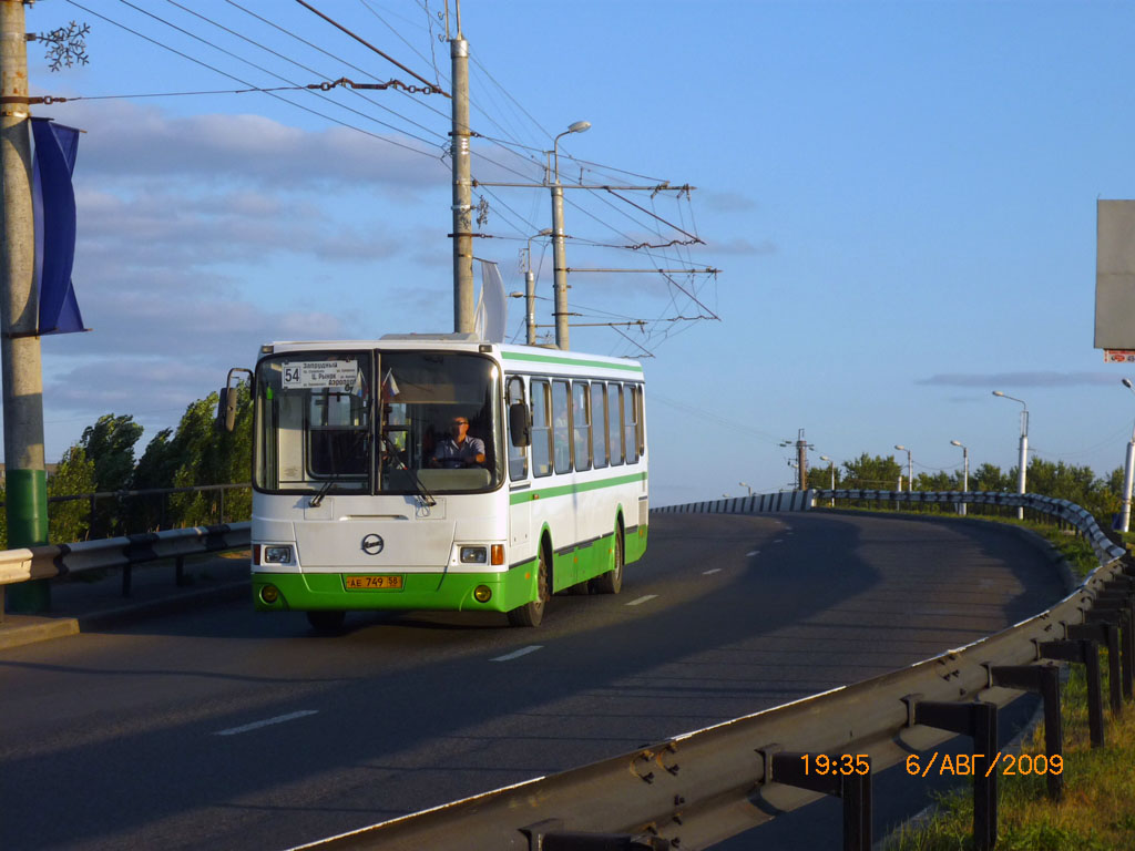 Пензенская область, ЛиАЗ-5256.45 № АЕ 749 58