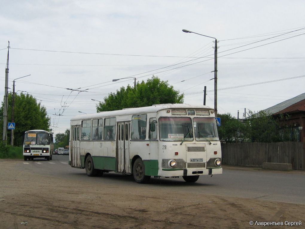 Kostroma region, LiAZ-677M (YaAZ) Nr. 29