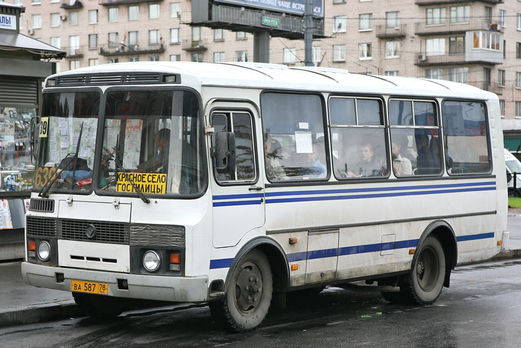 Санкт-Петербург, ПАЗ-32054 № ВА 587 78