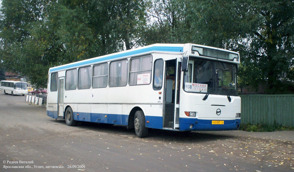 Ярославская область, ЛиАЗ-52563R (ГолАЗ) № ВЕ 987 76