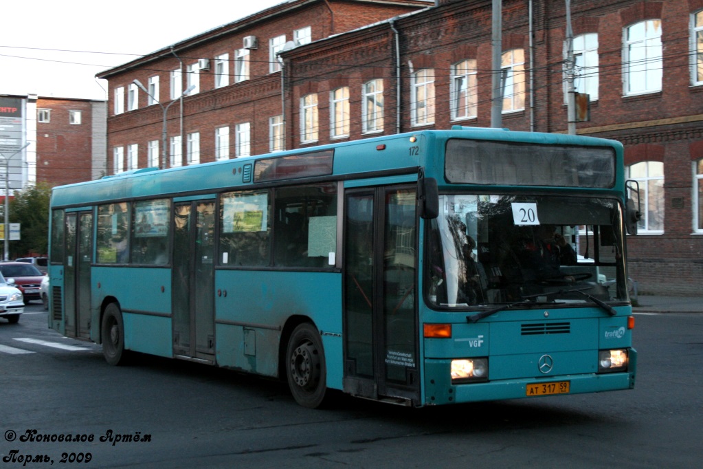 Пермский край, Mercedes-Benz O405N № АТ 317 59