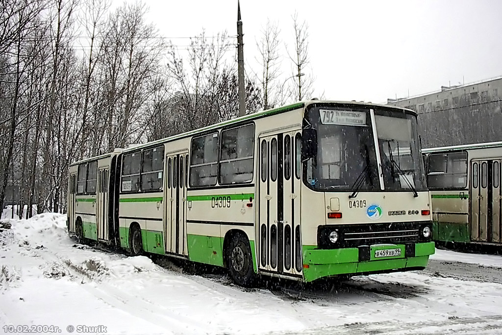 Москва, Ikarus 280.33M № 04309