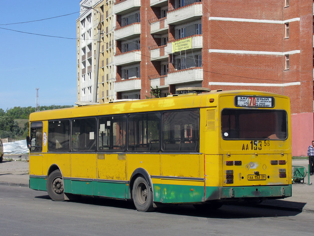 Obwód penzeński, Van Hool A120/31 Nr АА 153 58