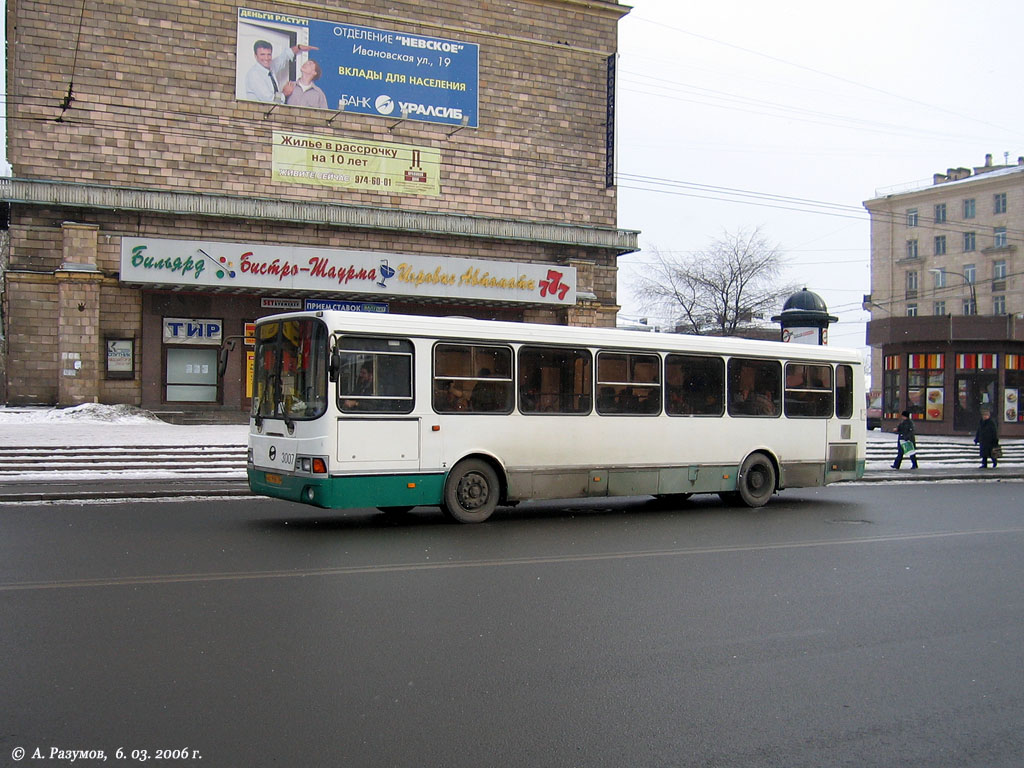 Санкт-Петербург, ЛиАЗ-5256.25 № 3007