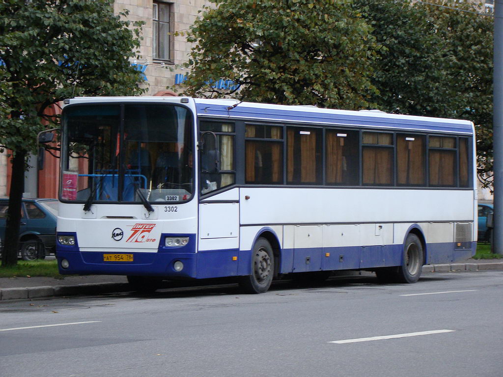 Санкт-Петербург, ЛиАЗ-5256.23-01 (ГолАЗ) № 3302