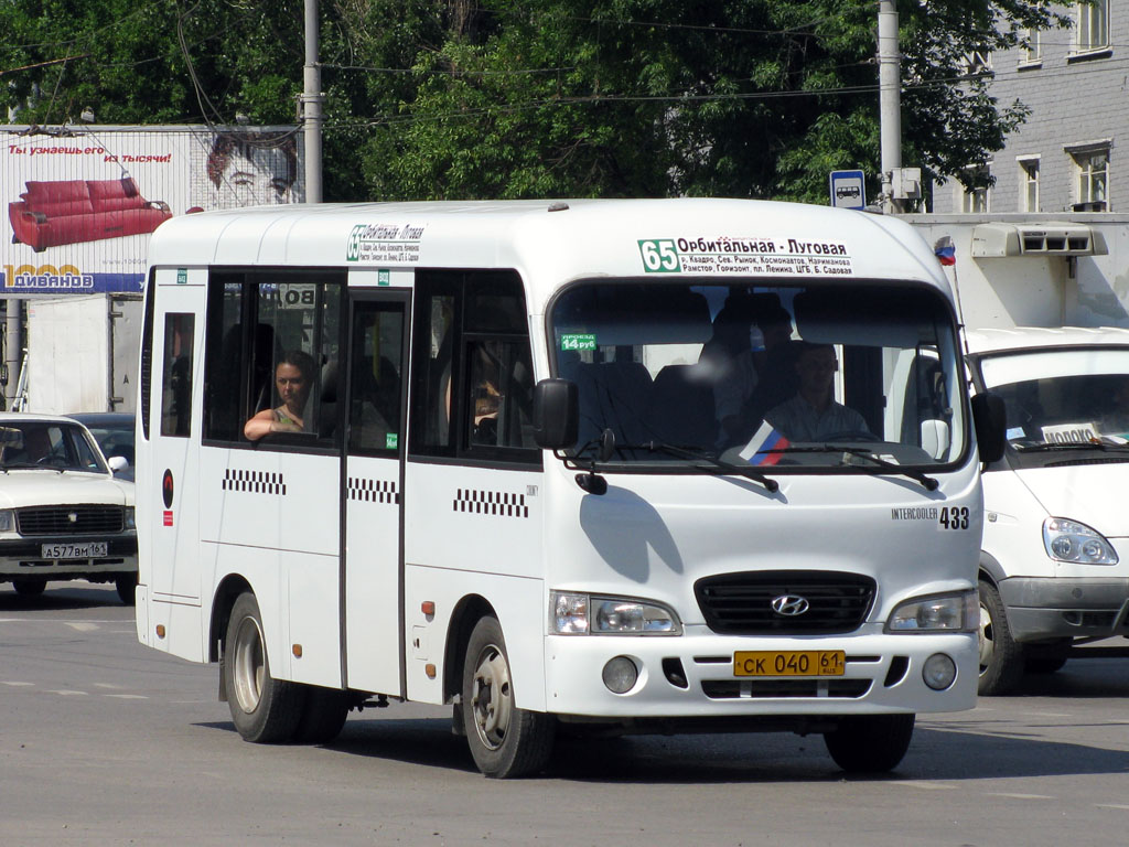 Ростовская область, Hyundai County SWB (группа ТагАЗ) № 433