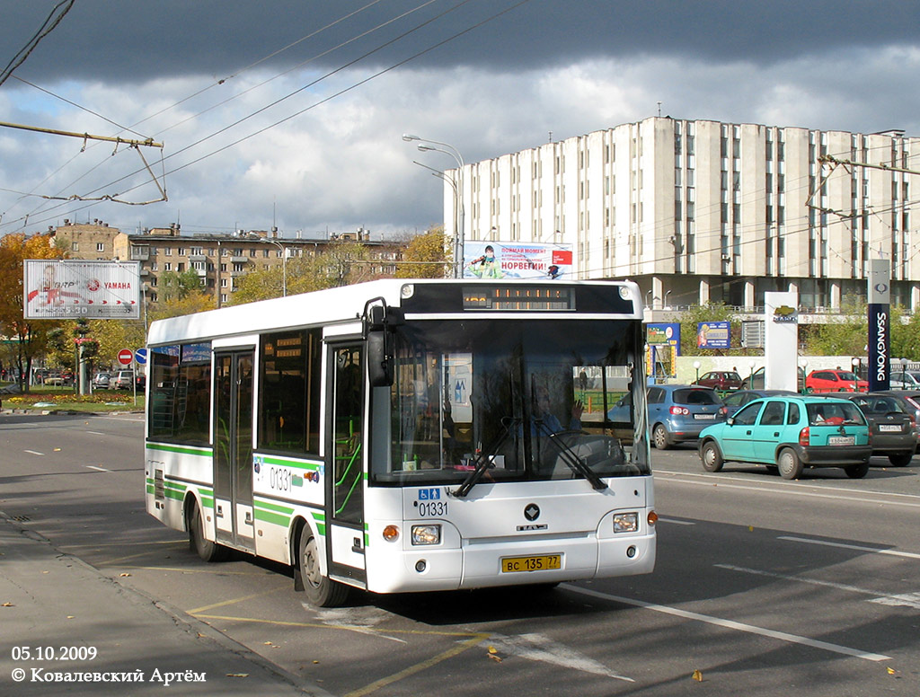 Москва, ПАЗ-3237-01 № 01331