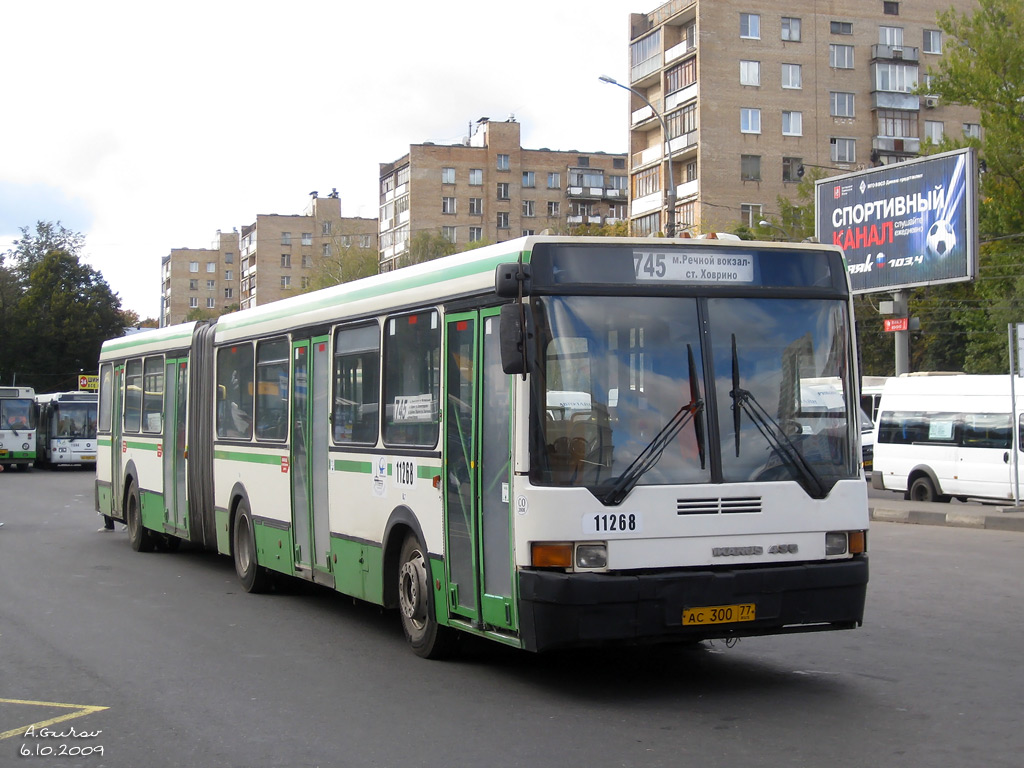 Moscow, Ikarus 435.17 # 11268