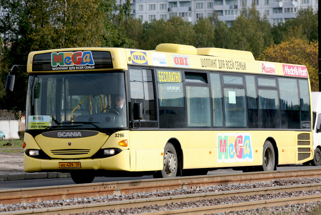 Санкт-Петербург, Scania OmniLink I (Скания-Питер) № 3296