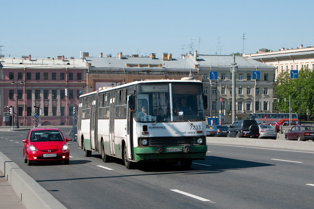 Санкт-Петербург, Ikarus 280.33O № 7233