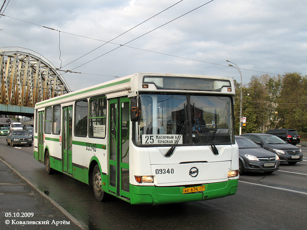 Москва, ЛиАЗ-5256.25 № 09340