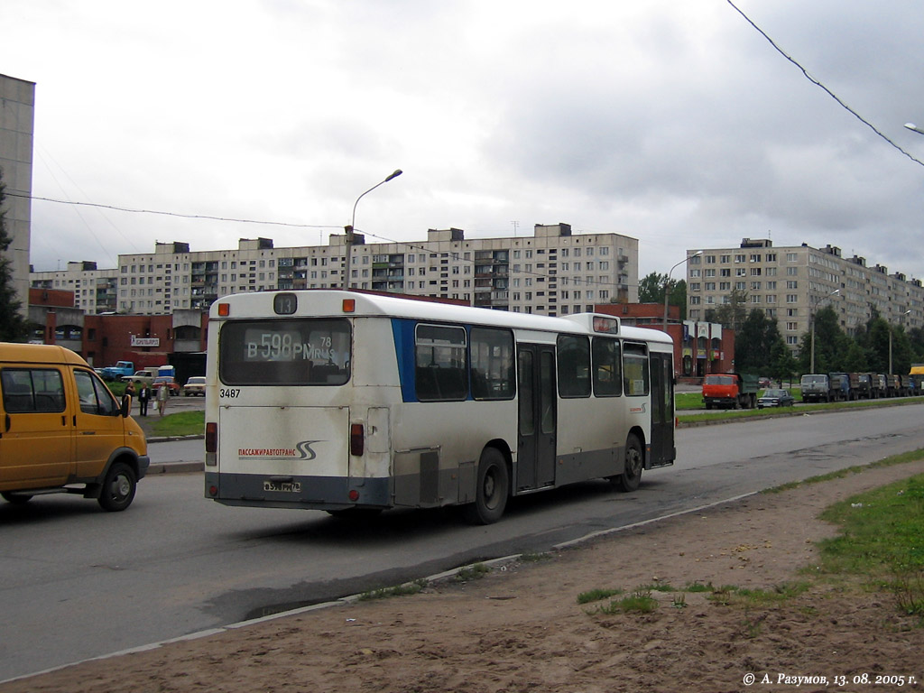 Санкт-Петербург, MAN 192 SL200 № 3487