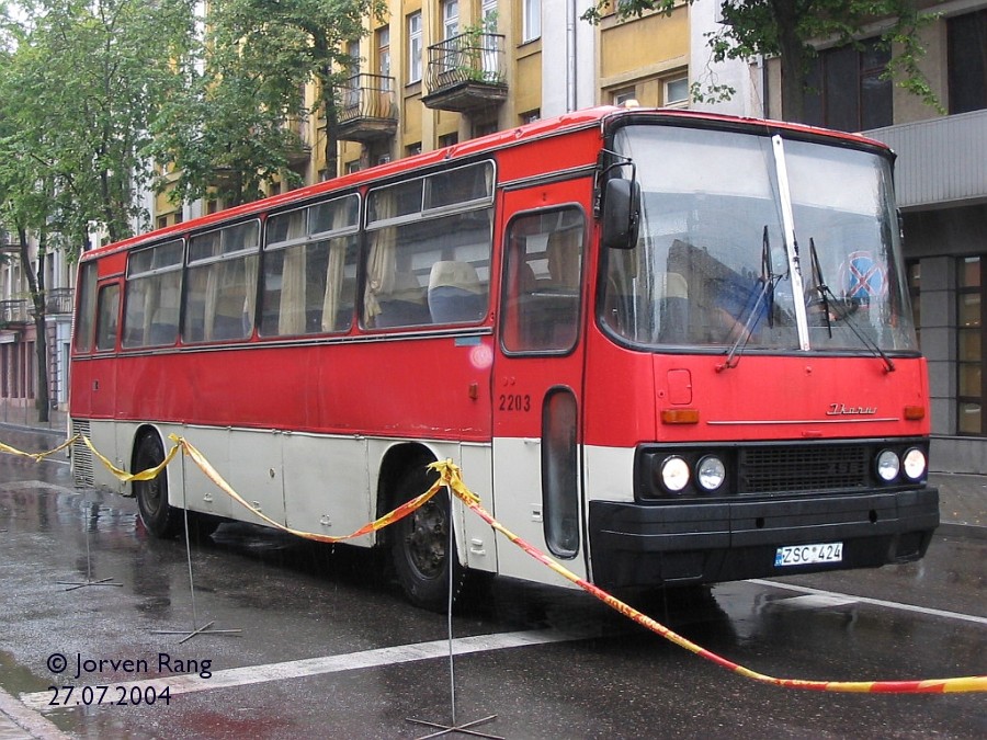 Литва, Ikarus 256.74 № 2203